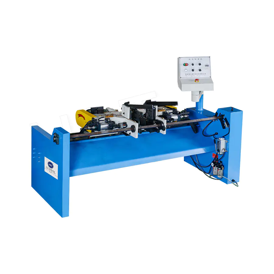 Doppelkopf-Anfasmaschine für lange Materialien