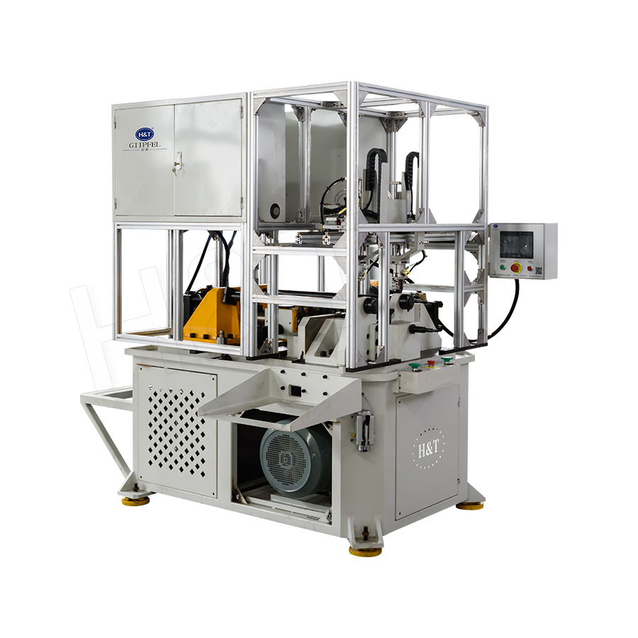 Automatisierte Einzelmaschine zum Kaltprägen von Rohrenden